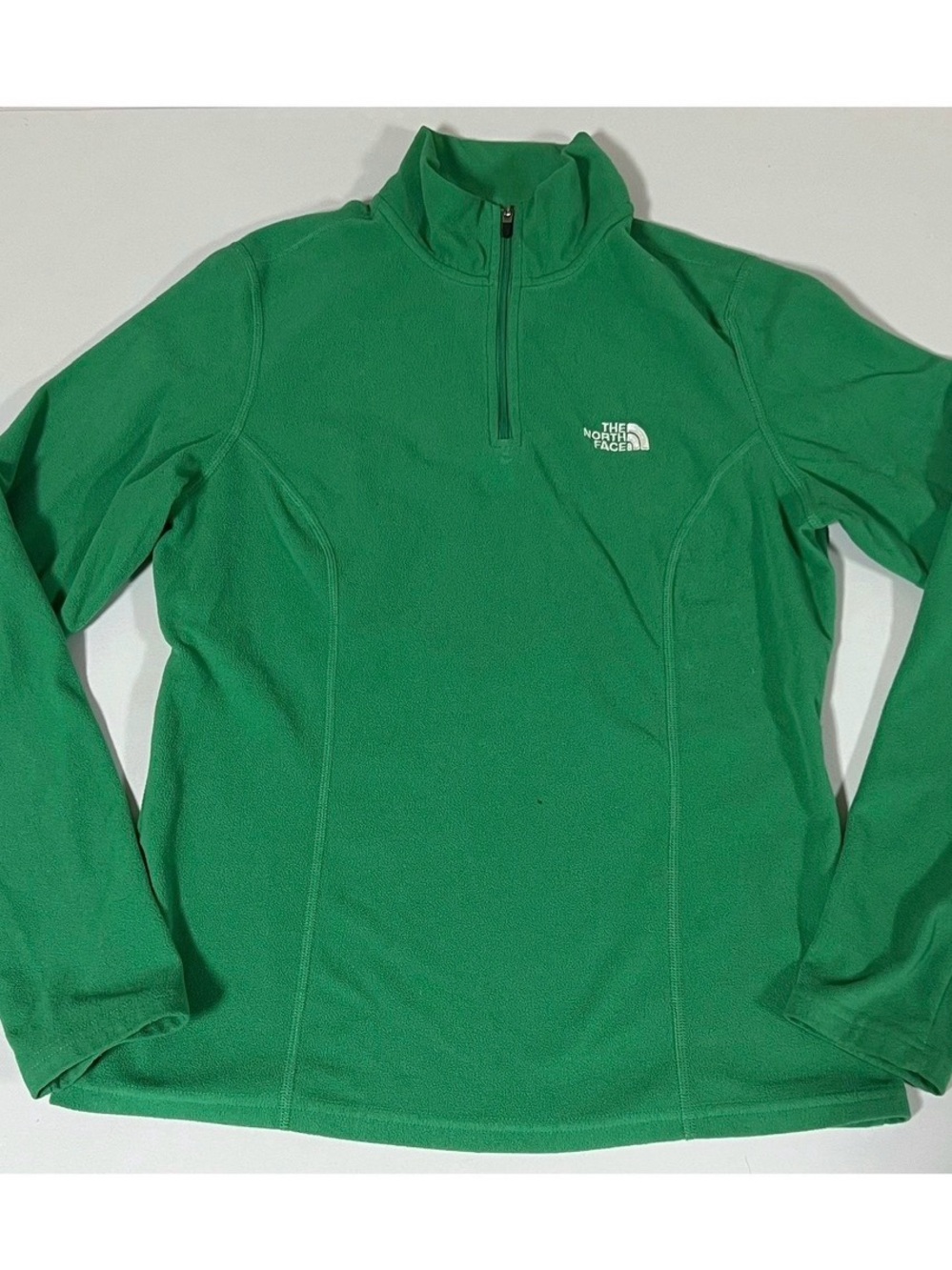 The North Face Fleece Quarter-Zip Sweater Sweatshirt Jacket Outerwear Size S 💚